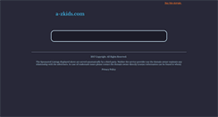 Desktop Screenshot of a-zkids.com
